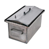 КОПТИЛЬНЯ ДОМАШНЯЯ ДЛЯ ГОРЯЧЕГО КОПЧЕНИЯ 1 ММ БОЛЬШАЯ