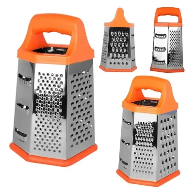 ТЕРКА ШЕСТИГРАННАЯ «ХАРЬКОВ» С ПЛАСТИКОВОЙ РУЧКОЙ