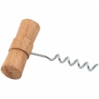 ШТОПОР С ДЕРЕВЯННОЙ РУЧКОЙ