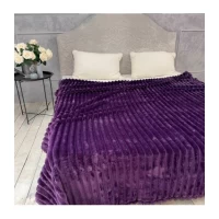 Плед флис Cappone Полоса 160*220, в ассортименте