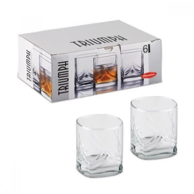 Набор Стаканов для виски 200 мл (TRIUMPH) Pasabahce Турция (6шт в наборе)