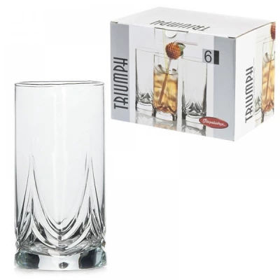 Набор Стаканов высокий 300 мл (TRIUMPH) Pasabahce Турция (6шт в наборе)
