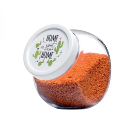 Банка для сыпучих 1,5 л (BELLA GRAFFITI) Pasabahce Турция Банка для сыпучих 1,5 л (BELLA GRAFFITI) Pasabahce Турция