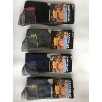 Носки KARDESHLER ликра хлопок махра мужская 39-42 высокая  резинка. Цвет : комбинированное ассорти. Производство Турция