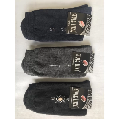 Носки STYLE LUXE ликра махра мужская ( 25-27 ) 39-41. Цвет: ассорти