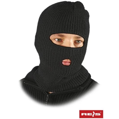 Балаклава вязка REIS 2-D Цвет: Черная Балаклава вязка REIS 2-D Цвет: Черная