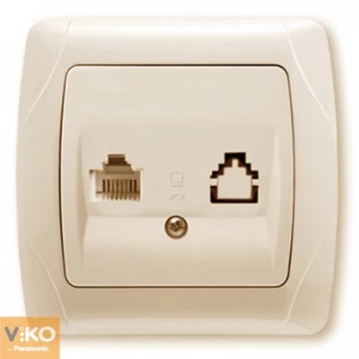Розетка TF 1-ая крем ViKO Carmen