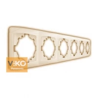 Рамка 5-я горизонтальная крем ViKO Carmen