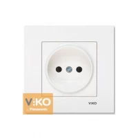 Розетка без заземления белая ViKO Karre