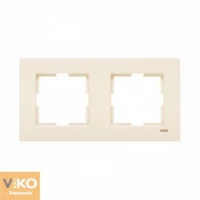 Рамка 2-я горизонтальная крем ViKO Karre