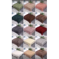 Покрывало Мех травка 220/240 см