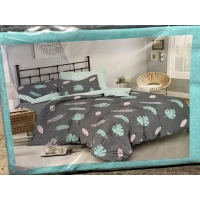 Постельный комплект Евро Сатин Gold, расцветки в ассортименте