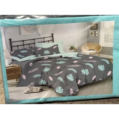 Постельный комплект Евро Сатин Gold, расцветки в ассортименте