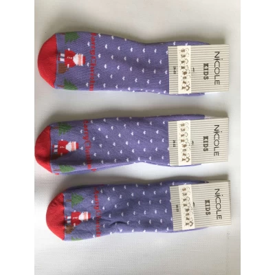 Носки Николь ликра хлопок махра детская Новый год . Размеры: 20-22. Цвет : фиолетовый Носки Николь ликра хлопок махра детская Новый год . Размеры: 20-22. Цвет : фиолетовый