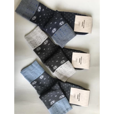 Носки STYLE LUXE ликра махра женская 23-25 ( 36-40 ). Цвет : ассорти