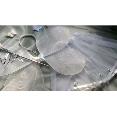 Набор: юбочка, крыло, обруч и палочка Набор: юбочка, крыло, обруч и палочка