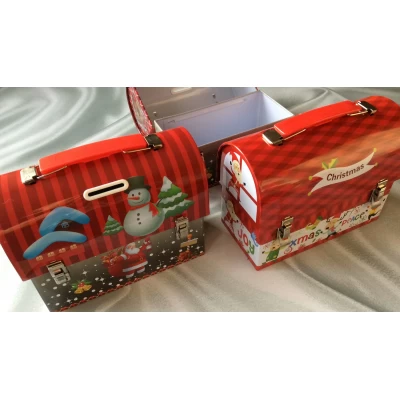 Сундучок - копилка, металлический, подарочный