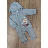 Комбинезон 3-х нитка пенье на флисе Разм  20-26