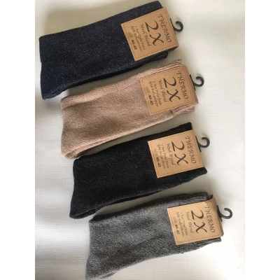 Носки 2Х шерсть с махрой мужская 42-45. Цвет : ассорти. Производство Турция