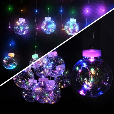 Гирлянда-штора (Curtain-Lights) 150М внутренняя, пров.:прозрачный, 3м (Разноцветная)