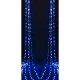 Гирлянда-водопад (Curtain-Lights) Itrains-480-B внутренняя, пров.:прозрачный, 3*3м (Синий)
