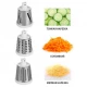 Овощерезка Tabletop Drum Grater Kitchen Master MINI 806 (Разные цвета)