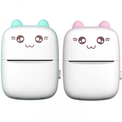 Портативный детский принтер TERMO Mini printer с термопечатью Портативный детский принтер TERMO Mini printer с термопечатью