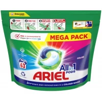 Капсулы для стирки цветного белья Ariel Color Pods 3 в 1 63 шт