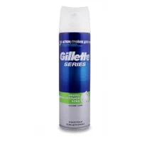 Пена для бритья Gillette Series Sensetive 250мл	