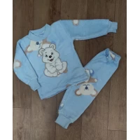 Пижама махра+вышивка  Разм 26-34