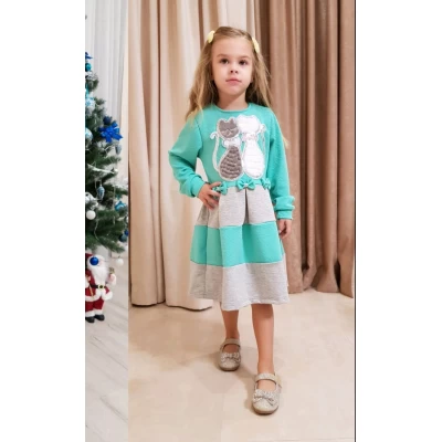 Платье "Кошка" Разм 30-34