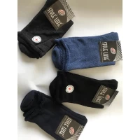 Носки STYLE LUXE ликра хлопок махра мужская диабет ( без резинки ). Размеры: 42-45. Цвет : ассорти