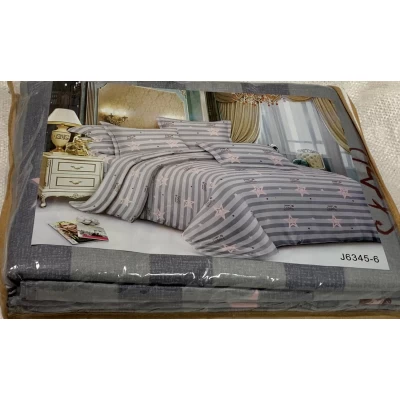 Постельный комплект Евро бязь (политкатон 75 плотность), расцветки в ассортименте