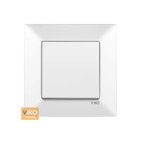 Выключатель 1 кл. белый Meridian 