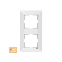 Рамка 2-я вертикальная белый Meridian 