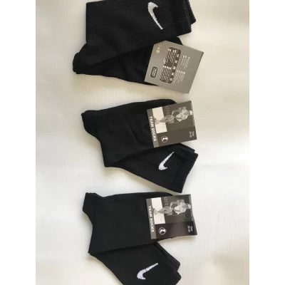 Носки Спорт ликра 36-39 высокая резинка ( NIKE ). Цвет : чёрный Носки Спорт ликра 36-39 высокая резинка ( NIKE ). Цвет : чёрный