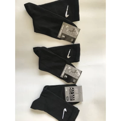 Носки Спорт ликра мужская 42-45 высокая резинка ( NIKE ). Цвет : чёрный