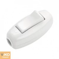 Выключатель проходной бакалитовый для бра Viko 