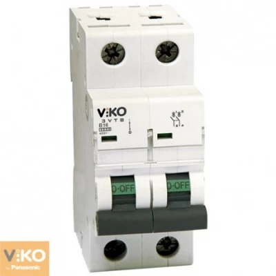 Автоматический выключатель (2p, 10А) Viko