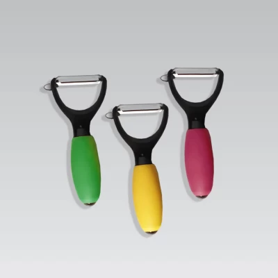 Овощечистка с силиконовой ручкой MR-1175