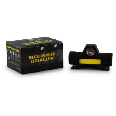 Фонарик налобный High Power Head Lamp 8101 COB XPE, магнитный 14500, usb charge