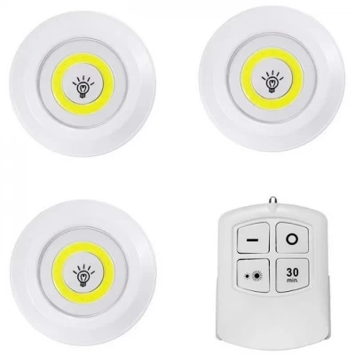 Фонарик стационарный BAILONG BL-1012-3+1 COB