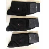 Носки TOMMY HILFIGER ликра хлопок мужские 42-45. Цвет : чёрный. Производство Турция