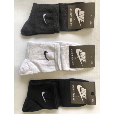 Носки NIKE ликра средние мужские 40-45. Цвет : ассорти