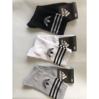 Носки ADIDAS ликра мужская 40-45 высокая резинка . Цвет : ассорти