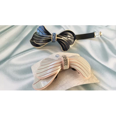 Заколка автомат, французский пластик, 9 см Заколка автомат, французский пластик, 9 см