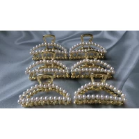 Краб металл, жемчужный, 7,5 см