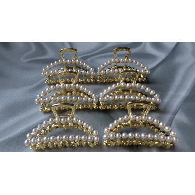 Краб металл, жемчужный, 7,5 см Краб металл, жемчужный, 7,5 см