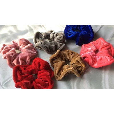 Резинка бархат, большая с кантом