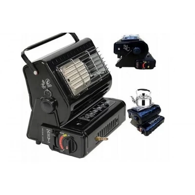 Портативный газовый обогреватель-плита 2в1 Happy Hоme Портативный газовый обогреватель-плита 2в1 Happy Hоme